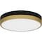 Quoizel Weldin Flush Mount Led Matte Black Gold WLN1611MBKG - alternate 3